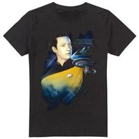 star trek camiseta 25th para hombre