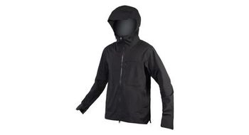 Chaqueta mtb impermeable endura negra