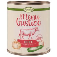 lukullus menu gustico saver pack 24 x 800g - beef with pumpkin apple  oregano