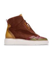 hispanitas para mujer chi243654 zapatillas de piel picual marron 37 plano cremallera casual