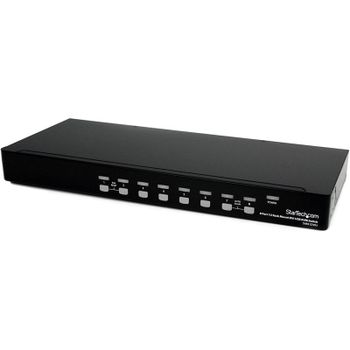 StarTech SV831DVIU Switch KVM 8 Puertos DVI/USB 2.0 Negro