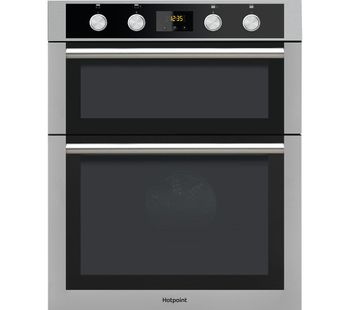 HOTPOINT Class 4 DU4841JCIX Electric Double Oven - Stainless Steel, Stainless Steel
