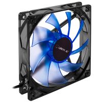 unykach ventilador 120x120mm led azul