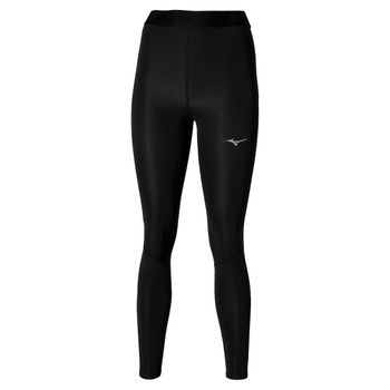 Mizuno Core Impulse Mallas para correr Mujeres-negro