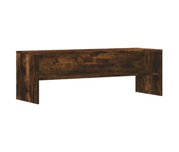 Mueble tv - mesa de tv madera de ingeniería roble ahumado 120x40x40 cm