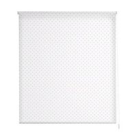 estoralis - estor enrollable translucido  estampado texturas  110 x 255 cm anchoalto tamano tela 107 x 250 cm  motas-1 malva
