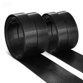 Costway Juego de 2 Paneles Solares Negros de PE para Calentar Piscinas Capacidad para 21500 L 5 x 0,75 m Resistente al Agua Exterior