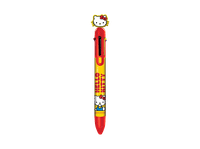 boligrafo - sherwood hello kitty multi colour pen 6 colores disco giratorio parte superior licencia oficial