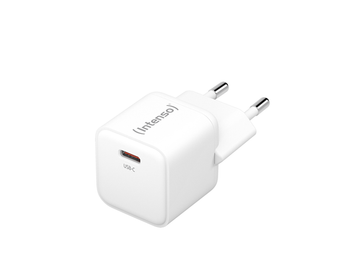 Intenso | Cargador pared GaN W30C USB-C|blanco