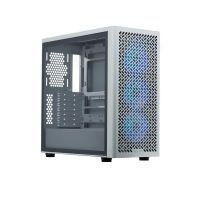 caja cooler master elite 502 blanca argb midi-torre cristal templado gaming