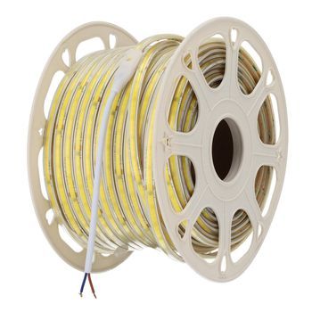 Tira Led Cob Auto-rectificada 220vac 10w/m Ip65 - 50 Metros Cinta 3m Blanco Natural 4000k