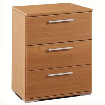 Mesita De Noche Clásica Cerezo 42x63x35 Dormitorio