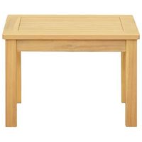 mesa de cafe - mesa de centro - mesa baja acacia clara 50 x 35 x 36 cm