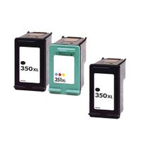 compatible multipack hp photosmart c4294 printer ink cartridges 3 pack -cb336ee