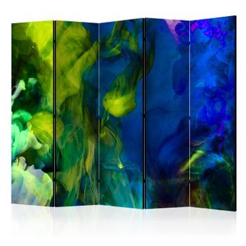 Biombo - Colored Flames Ii Ii (225x172 Cm)