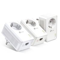 tp-link pack tl-pa7017p kit powerline gigabit con enchufe incorporado  unidad adicional tl-pa7017p