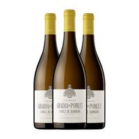 abadia de poblet vino blanco blanc conca 75 cl 135 vol pack de 3 unidades