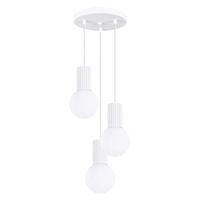 lampara colgante mido blanco 3 luces