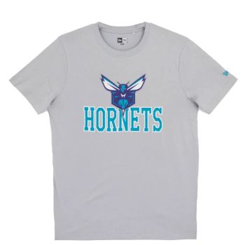 Camiseta Charlotte Hornets NBA Tip Off de New Era en Gris