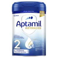 aptamil advanced 2 follow on baby milk formula powder 6-12 months