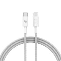 pccom essential cable usb-c a usb-c 65w carga rapida nylon trenzado 2m