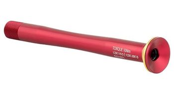 Bontrager switch lever pro eje delantero 12x100mm   m12x1 0   rojo