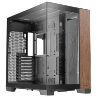 torre antec c8 wood full tower negro madera vidrio atx eatx microatx itx