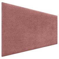 dhome cabecero rojo 110cm dual acabado toalla soft tapizado liso con patas 8cm grosor 70 alto tejido suave para pared acusticos cabeceros absorbentes 110cm 8cm - 70 al - rojo