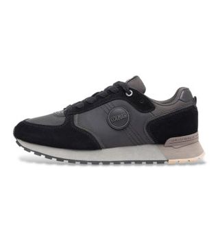 Colmar para hombre. TRAVIS-B Zapatillas Travis Boost (46), Piel, Plano, Cordones, Casual