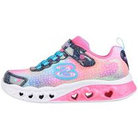 skechers deportivas moda flutter heart lights-simply l para nina