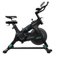 bicicleta indoor drumfit indoor 23000 kosmos pro volante de inercia de 23 kg resistencia manual tecnologia dynamic pro manillar y sillin deportivos pantalla lcd