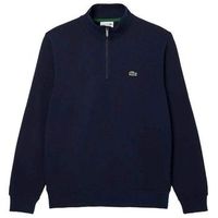 sudadera lacoste classic fit azul marino