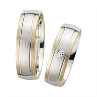 alianzas con diamantes ancho 6 mm