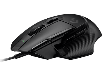 Ratón gaming - Logitech G G502 X, Con cable, 25.600 ppp, 13 botones programables, Interruptores Lightforce, DPI ajustable, Rueda de dos modos, Negro