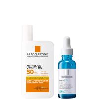 la roche-posay daily replump and protect set hyalu b5 hyaluronic acid serum  spf50