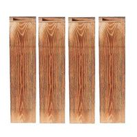 pack de 4 macetas de pared para plantas de interior decoracion de pared de madera para dormitorio o sala de estar jarrones de pared de madera estilo rustico