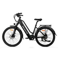 bicicleta electrica urbana hedatx tx2 768 wh 7 velocidades negra