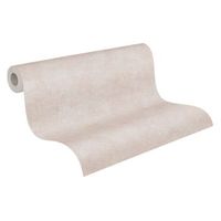 papel pintado as creation liso con efecto pictorico rosa claro - as-376546 - 53 cm