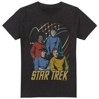 star trek camiseta warp factor 4 para hombre