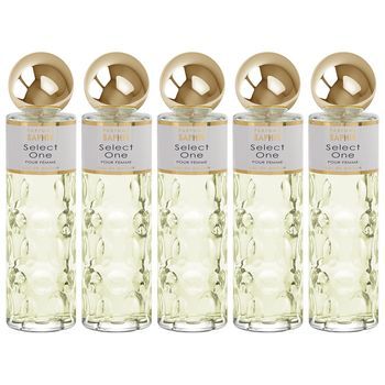 Pack De 5 Eau De Parfum Mujer Saphir Select One 200ml
