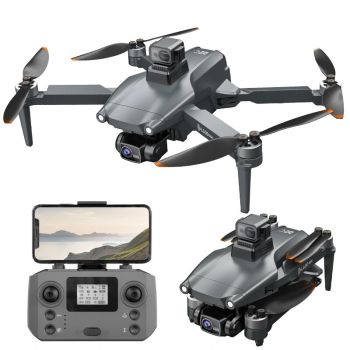 LYZRC L600 PRO GPS 5G WiFi FPV con cámara dual HD ESC 4K, evitación de obstáculos de 360°, posicionamiento de flujo ópti