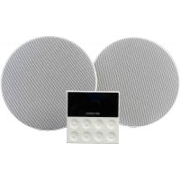 fonstar ks-wall kit amplificador de pared y 2 altavoces de techo bluetoothusbfmaux