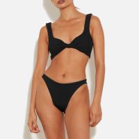 hunza g juno seersucker bikini
