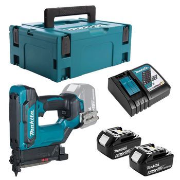 Clavadora 18 V Li-ion 5 Ah Makita - 2 Baterías, Cargador, Maletín - Dpt353rtj