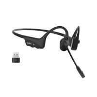 auriculares shokz c120-ac-bk inalambricos bluetooth con cancelacion de ruido microfono boom y control tactil para oficina y call center negros
