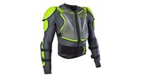 chaqueta deportiva fox titan gris verde fluorescente