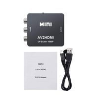 conversor rca a hdmi lolek 1080p 720p ntscpal