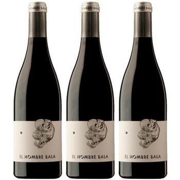 El Hombre Bala, Vino Tinto De Autor Con Expresión Vibrante Y Pers 75 Cl 14 % Pack 3 Botellas