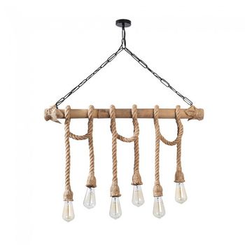Lámpara colgante gentry (6 luces)