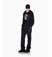 ax armani exchange para hombre xm001774af19936uc001 pantalones de chandal negro s blanco casual deportivo sportswear multideporte